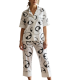 Women's Casual Long-Sleeved Printed Comfortable Lounge PJs